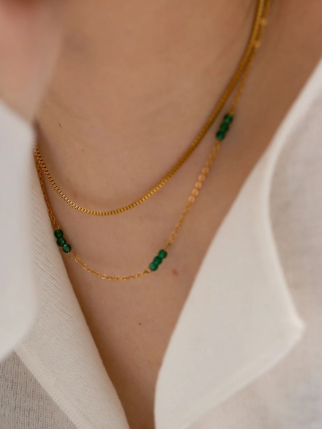 EL REGALO Lobster Closure Statement Design Necklace