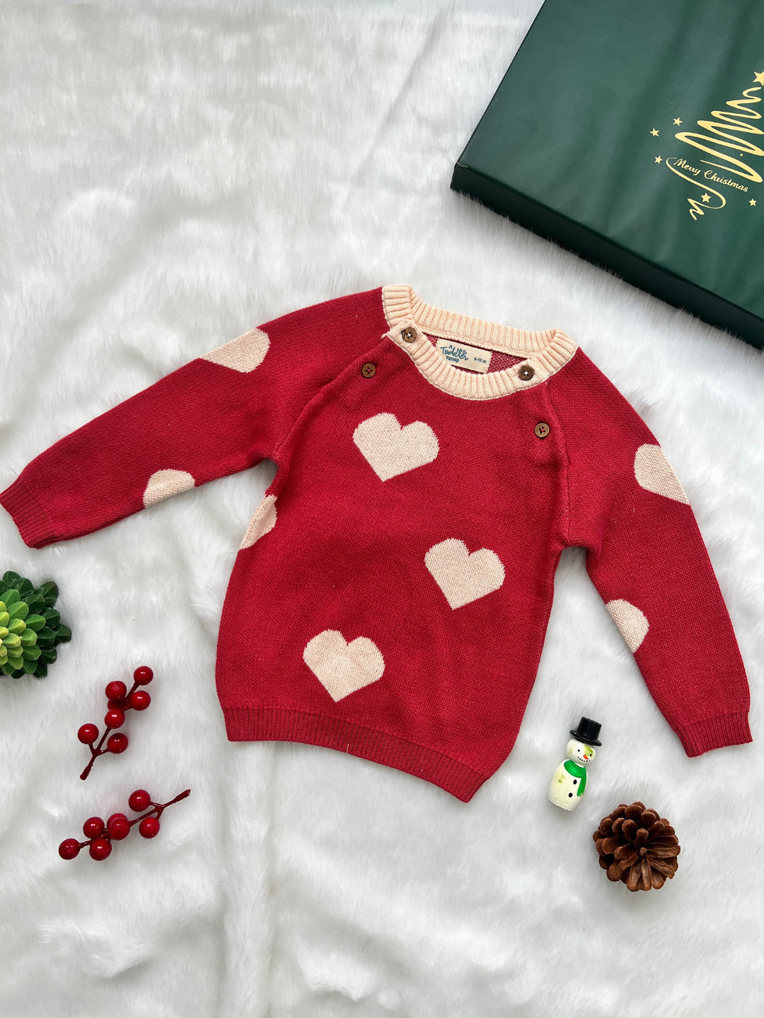 A Toddler Thing Unisex Kids Pullover Printed Sweater