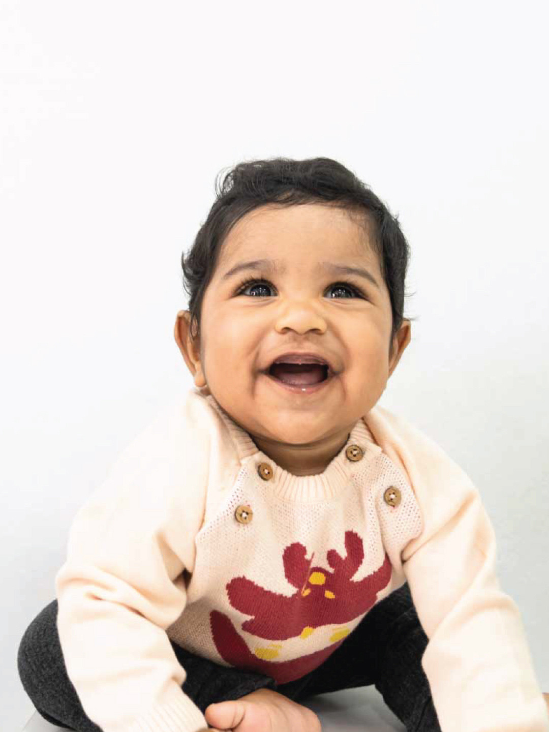 A Toddler Thing Unisex Kids Ribbed Round Neck Cotton Pullover