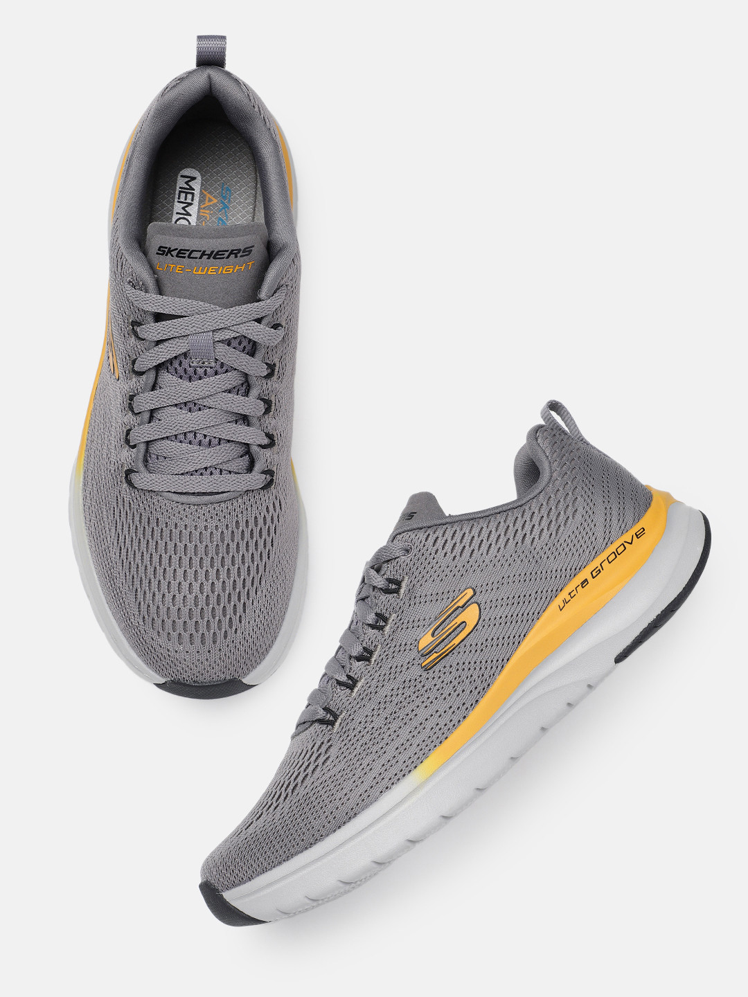 Skechers Men Textured Sneakers