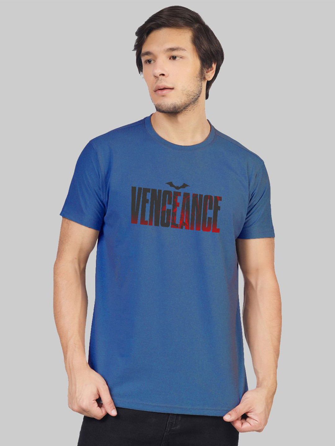 Greylongg Men V-Neck Extended Sleeves Pockets T-shirt