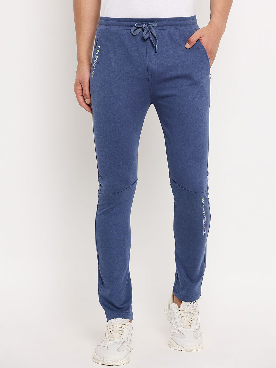 Duke Men Cotton Relaxed FitTrack Pants