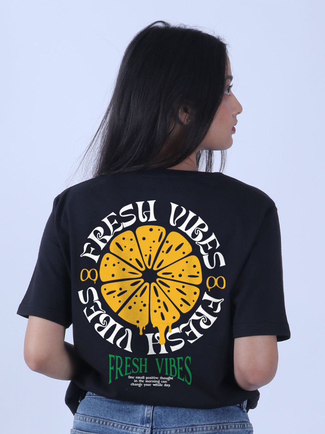 Bloopers Store Women Graphic Printed Oversized T-shirt
