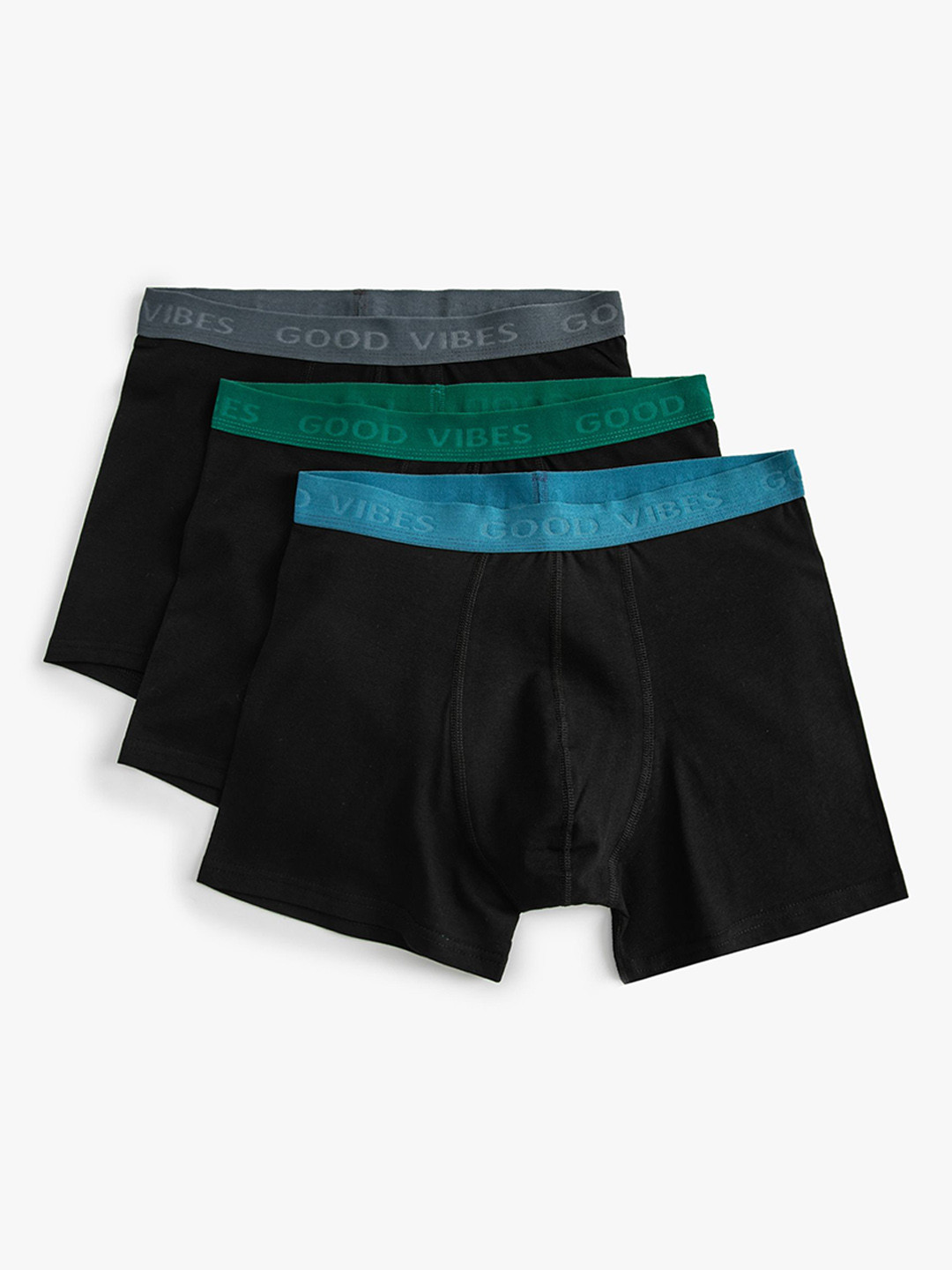 Koton Pack Of 3 Printed Details Cotton Trunks 8684287944251