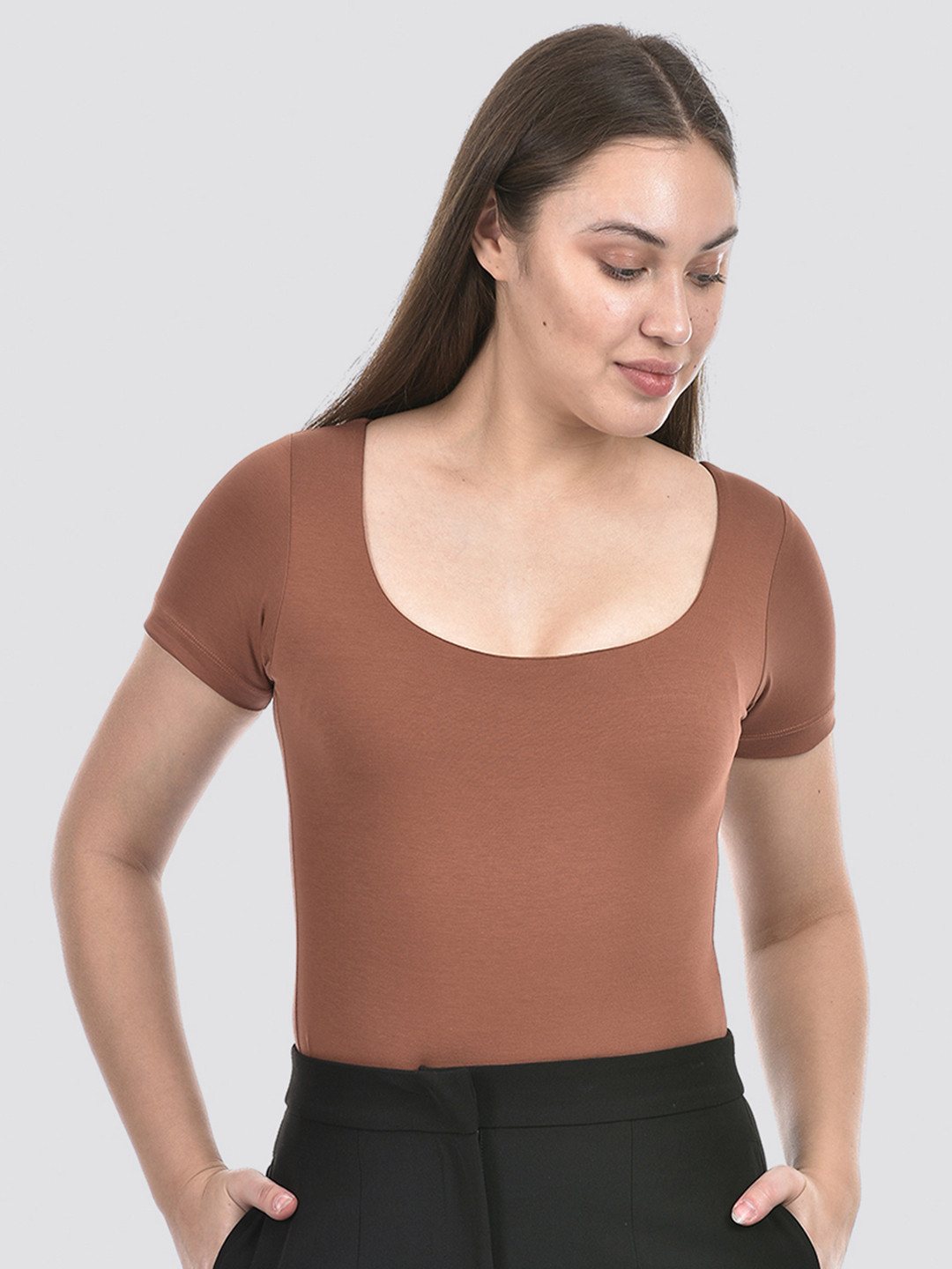 ONEWAY Women Skinny Fit Bodysuit