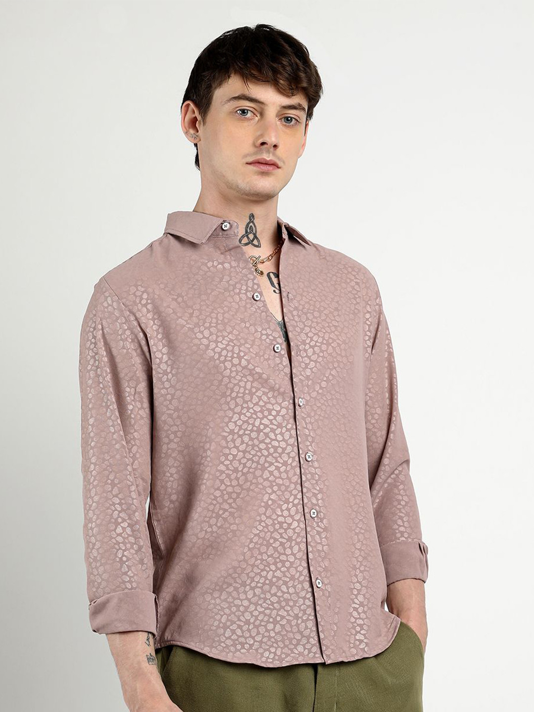 Campus Sutra Men Comfort Pavement Printed Casual Shirt