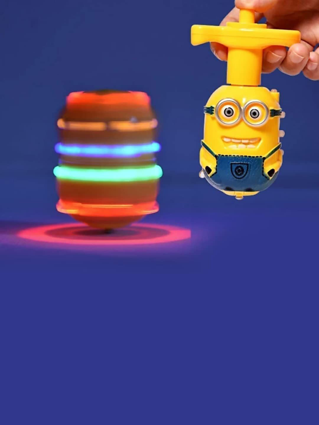 OPINA Kids Magic Spinning Top Toy With Flashing LED Lights & Music