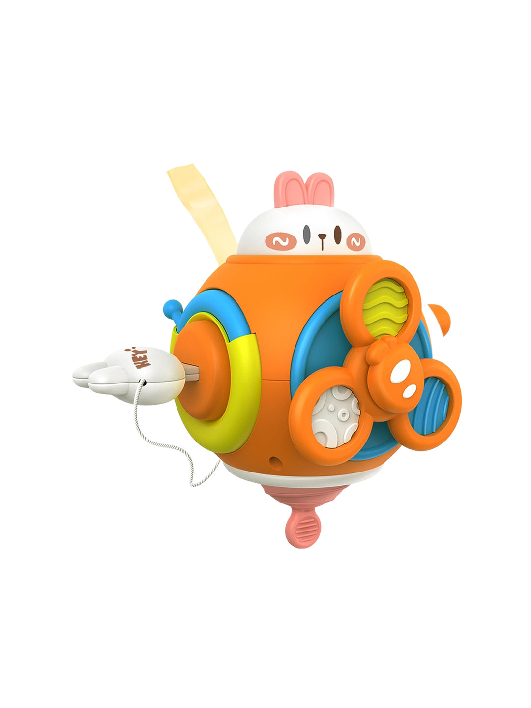 OPINA Kids 6 In 1 Activity Busy Cube Sensory Toys With Spinner