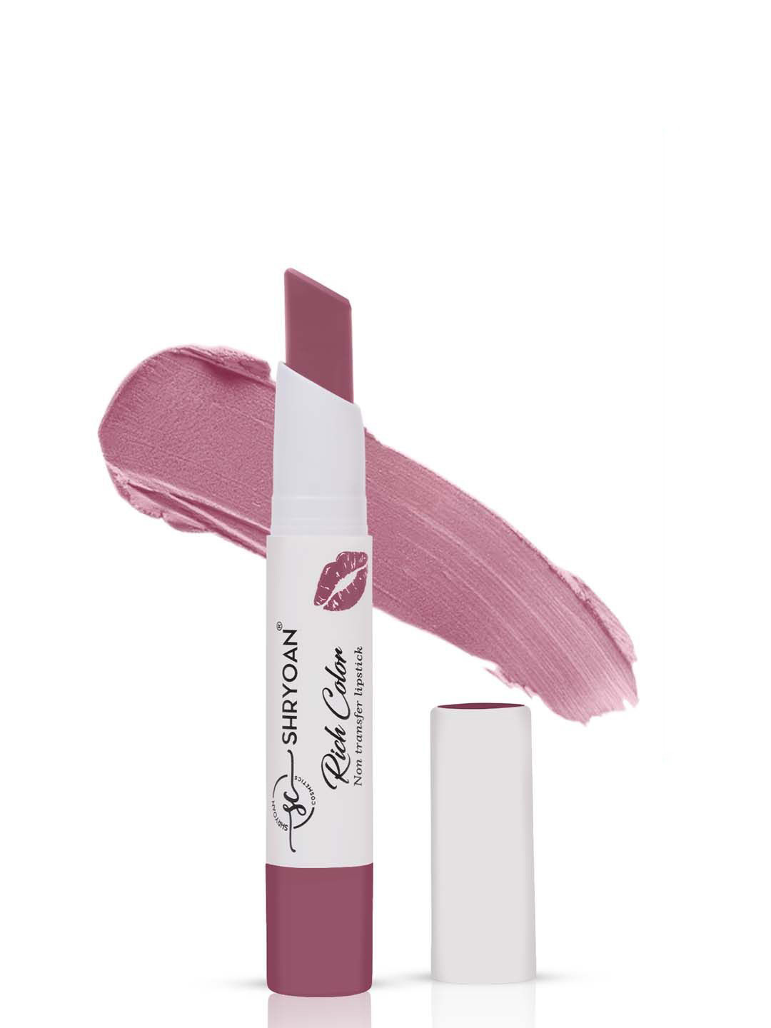 SHRYOAN Rich Color Non-Transfer Waterproof Matte Finish Lipstick-3.2g -Strawberry Glaze-02