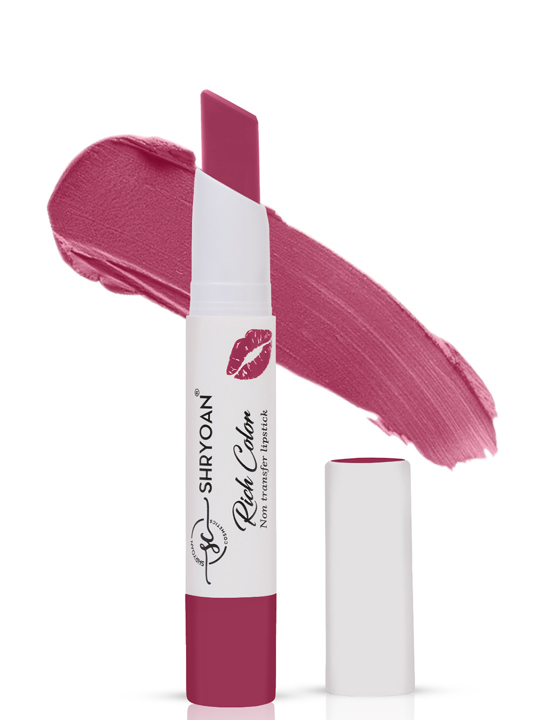 SHRYOAN Rich Color Long Stay & Waterproof Non-Transfer Matte Lipstick - Mud Cake 01