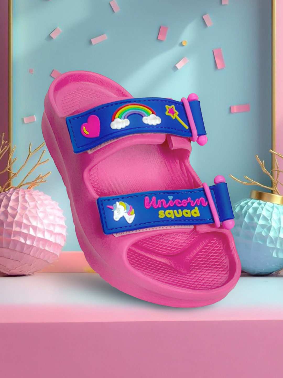 KazarMax Hopits Girls Waterproof Skid Resistant Sandals