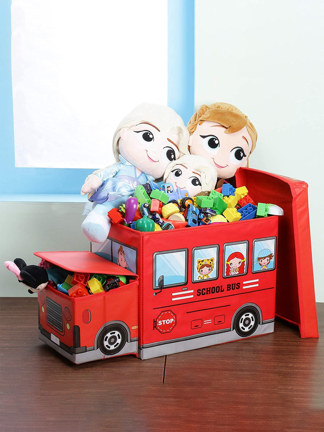 MUREN Do-It-Yourself Kit Activity Toys and Games with Lid Capacity 25 kg Storage