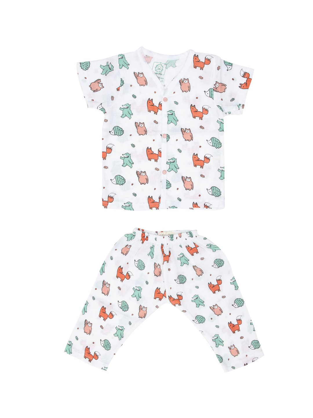A Toddler Thing  Kids Graphic Printed Organic Cotton Night suit
