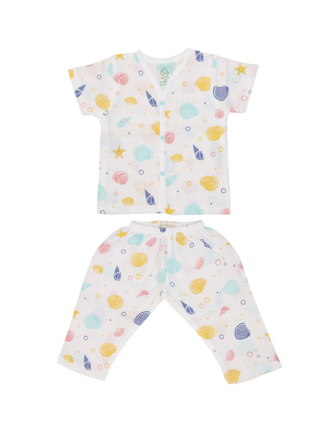 A Toddler Thing Kids Printed Organic Cotton Night suit