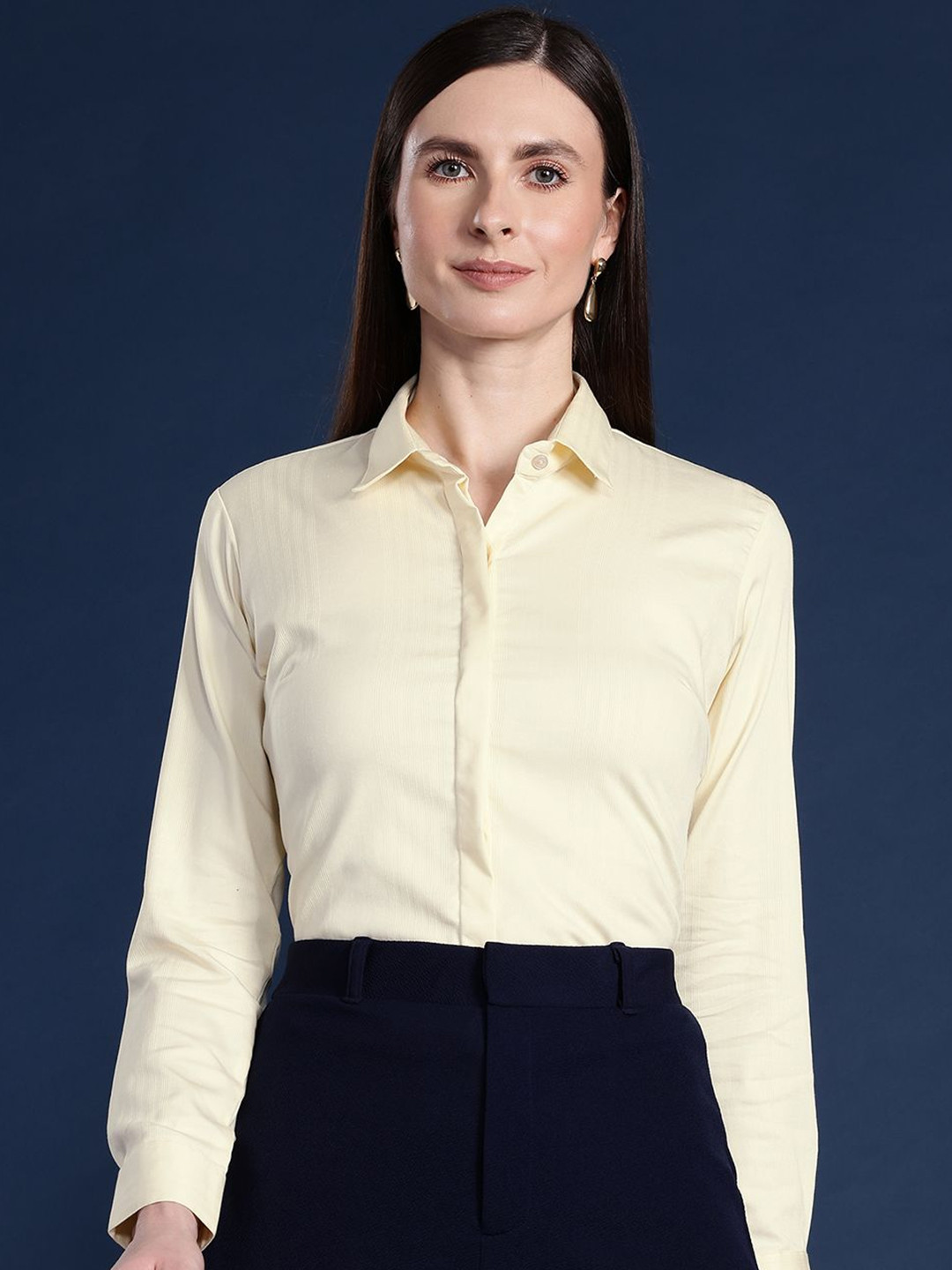 Hancock Wrinkle Free Stretchable Formal Shirt