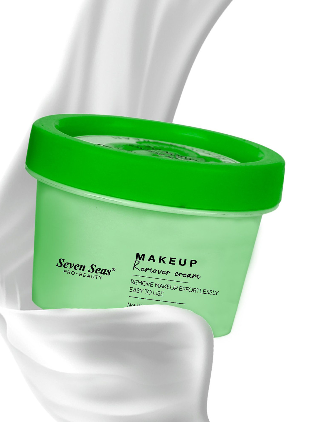 Seven Seas Green Tea Essence Long Lasting Makeup Remover Cream with Argon Oil - 50 g