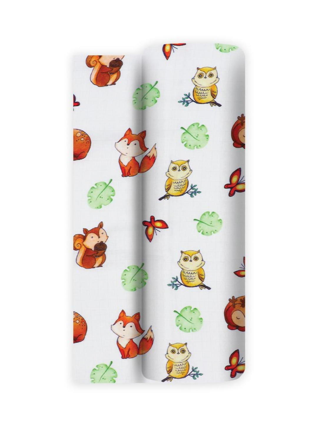 A Toddler Thing White & Red  Printed Cotton 110 GSM Bath Towel