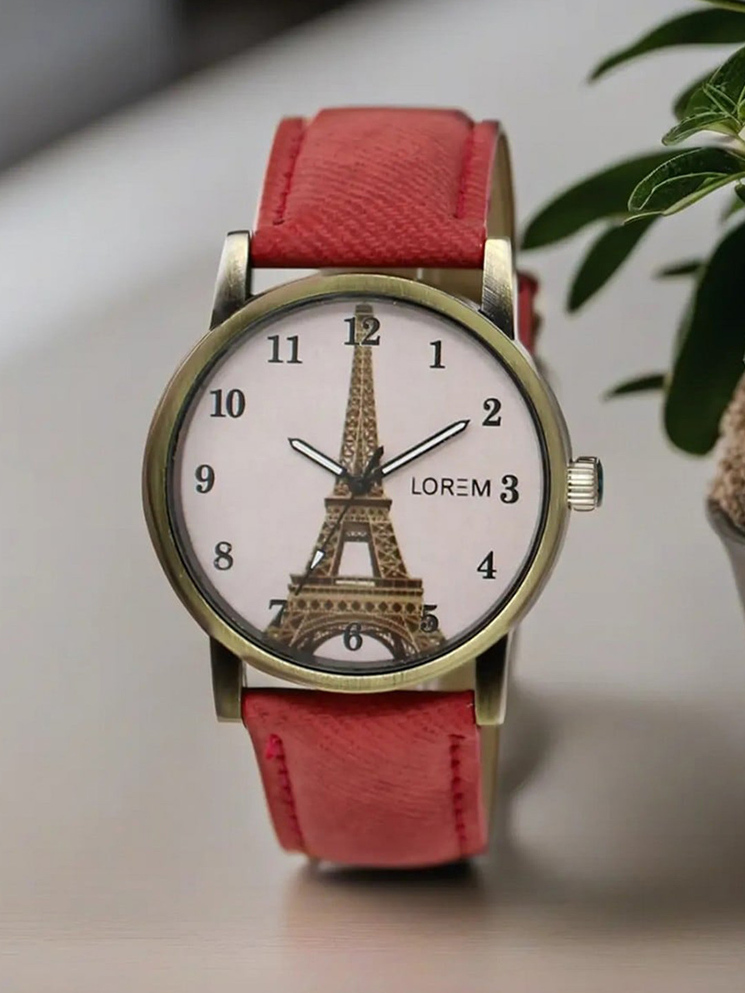 LOREM Women Printed Dial & Straps Analogue Watch LR230-A