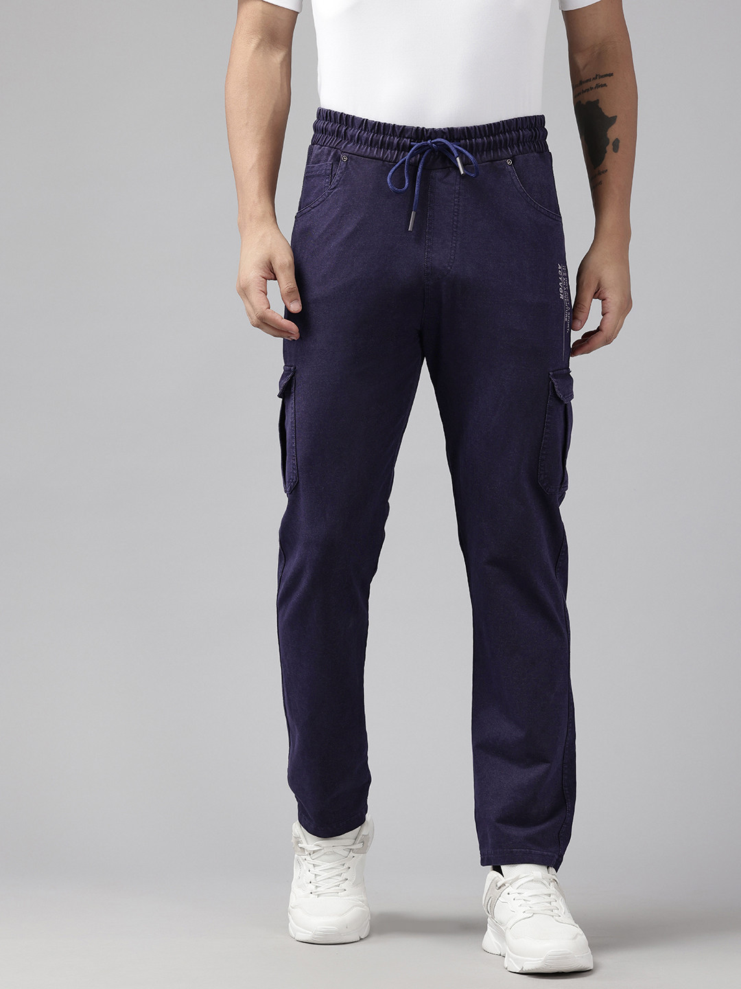 PERFKT-U Men Cargo Training or Gym Track Pants