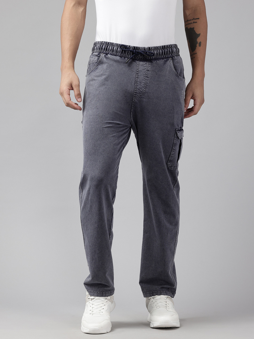 PERFKT-U Men Cargo Training or Gym Track Pants