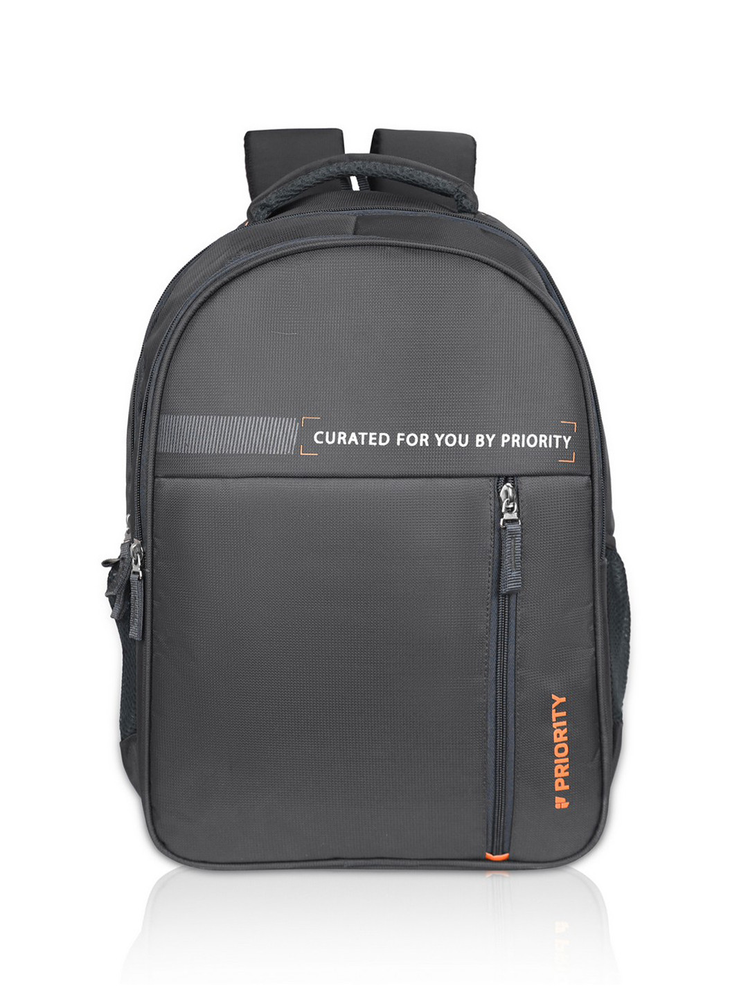 Priority Unisex Typography Large Laptop Backpack