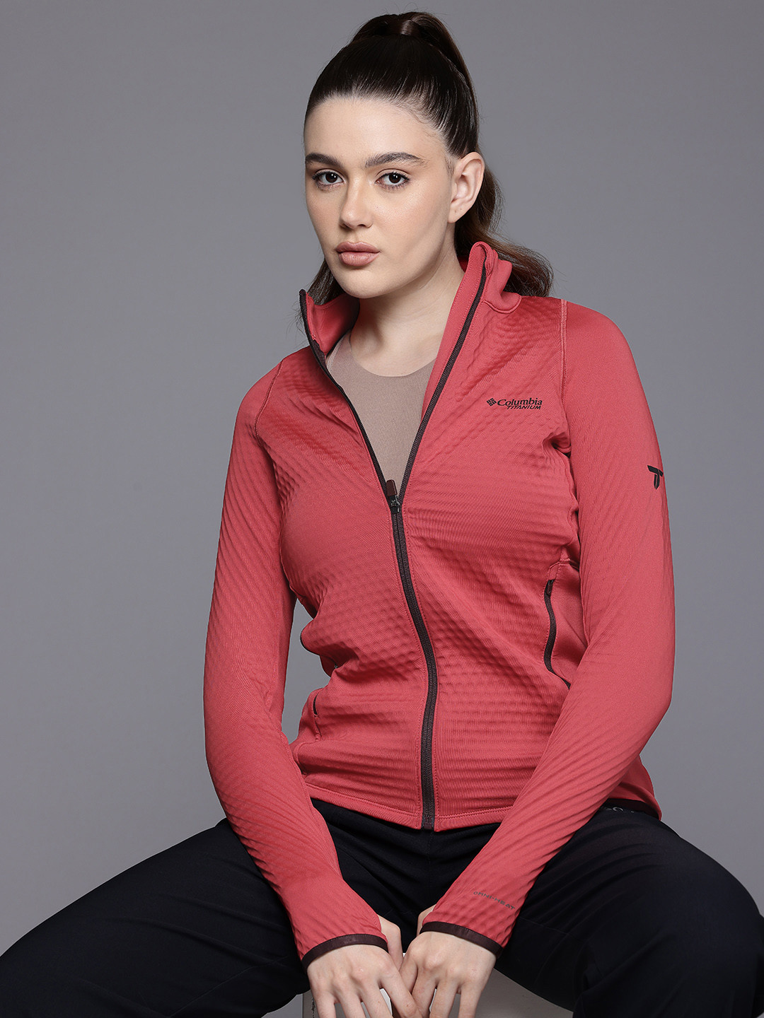 Columbia Crystal Leaf Omni-Heat Jacket