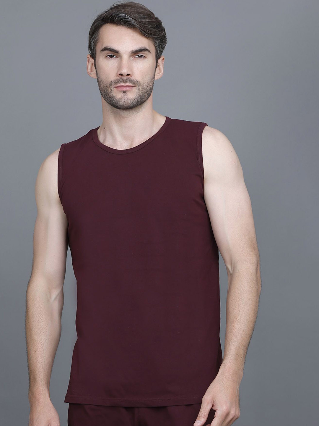 GODFREY Round Neck Sleeveless Innerwear Gym Vests