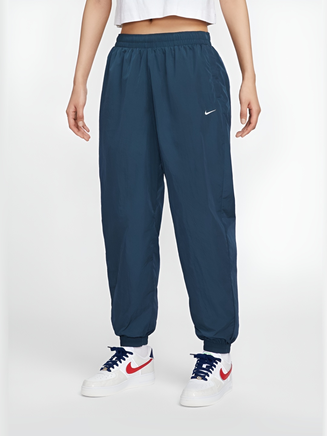 Nike track pants navy clearance