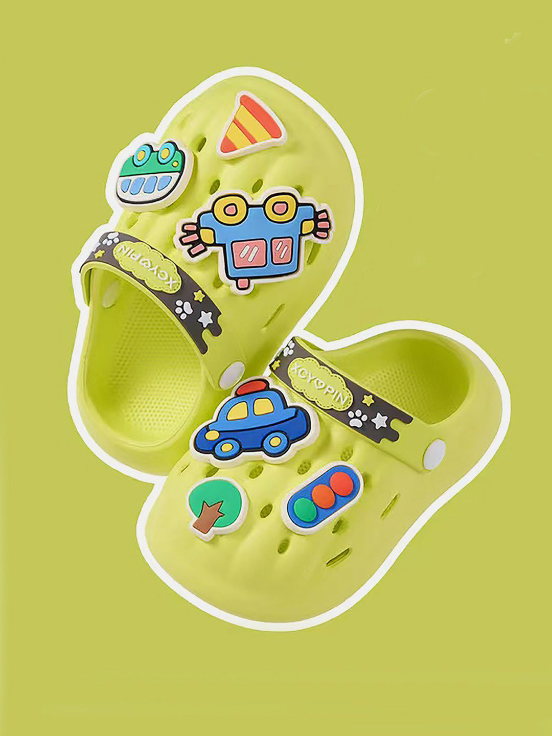 Little Surprise Box LLP Kids Self Design Rubber Clogs