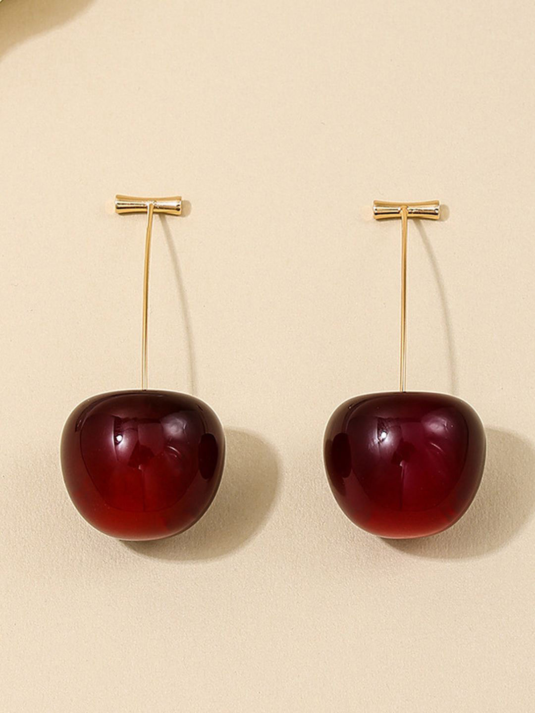 FIMBUL Cherry Fruit Classic Drop Earrings