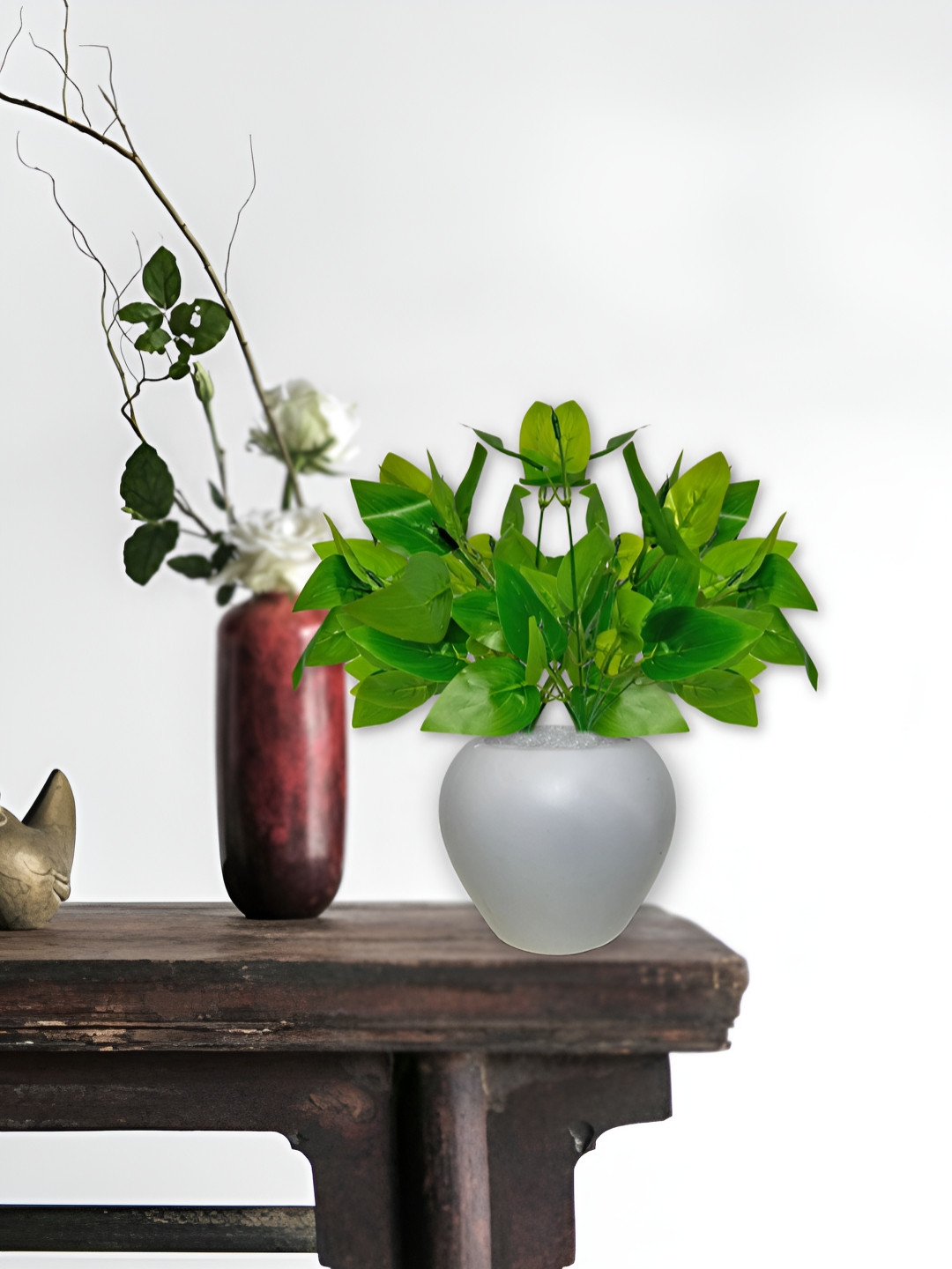 ARTSY Green Maple Artificial Plant With Pot