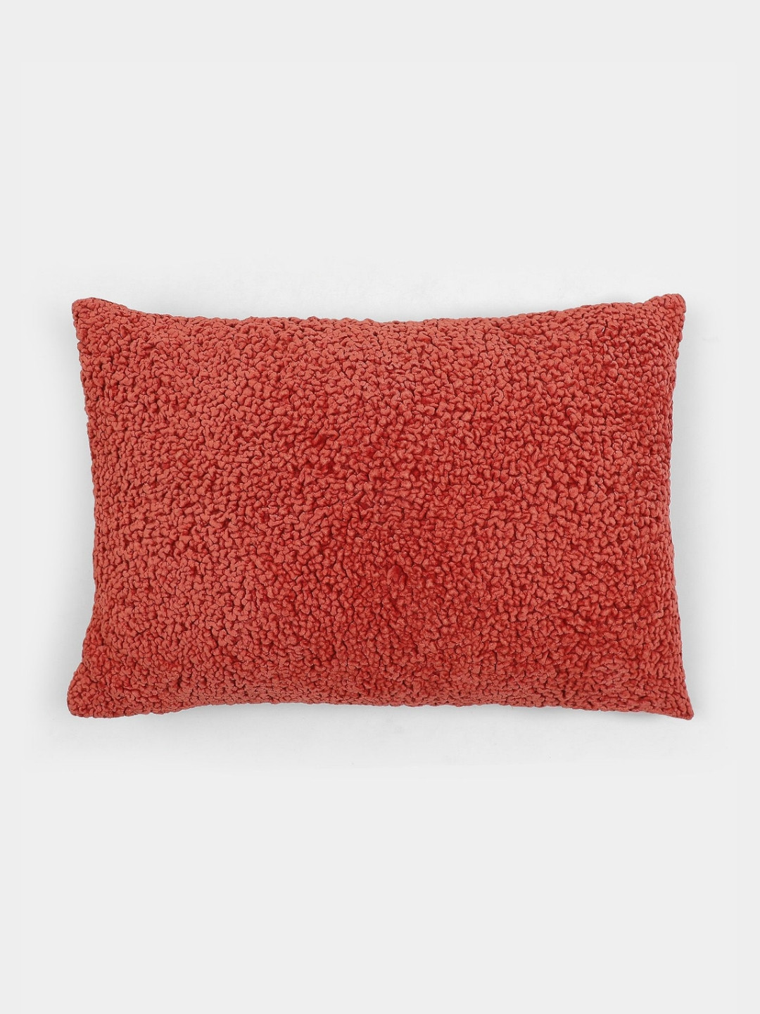 Ritu Kumar Red Textured Rectangle Cushion Cover