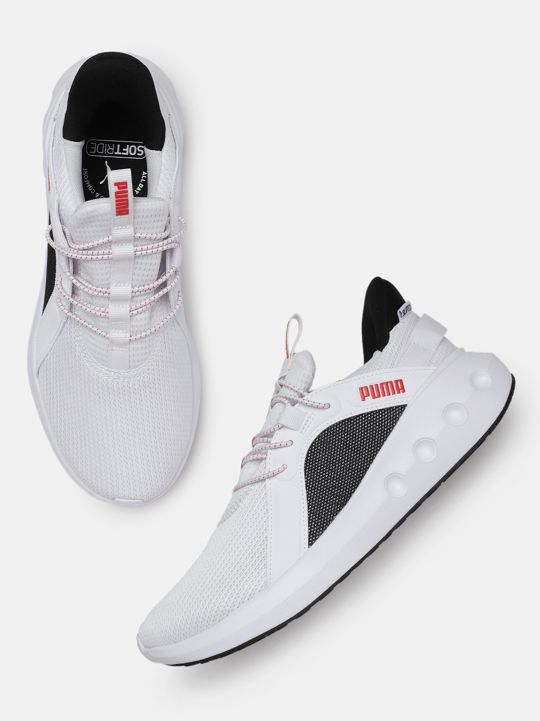 Puma Unisex Mesh Softride Carson Ease Running Shoes