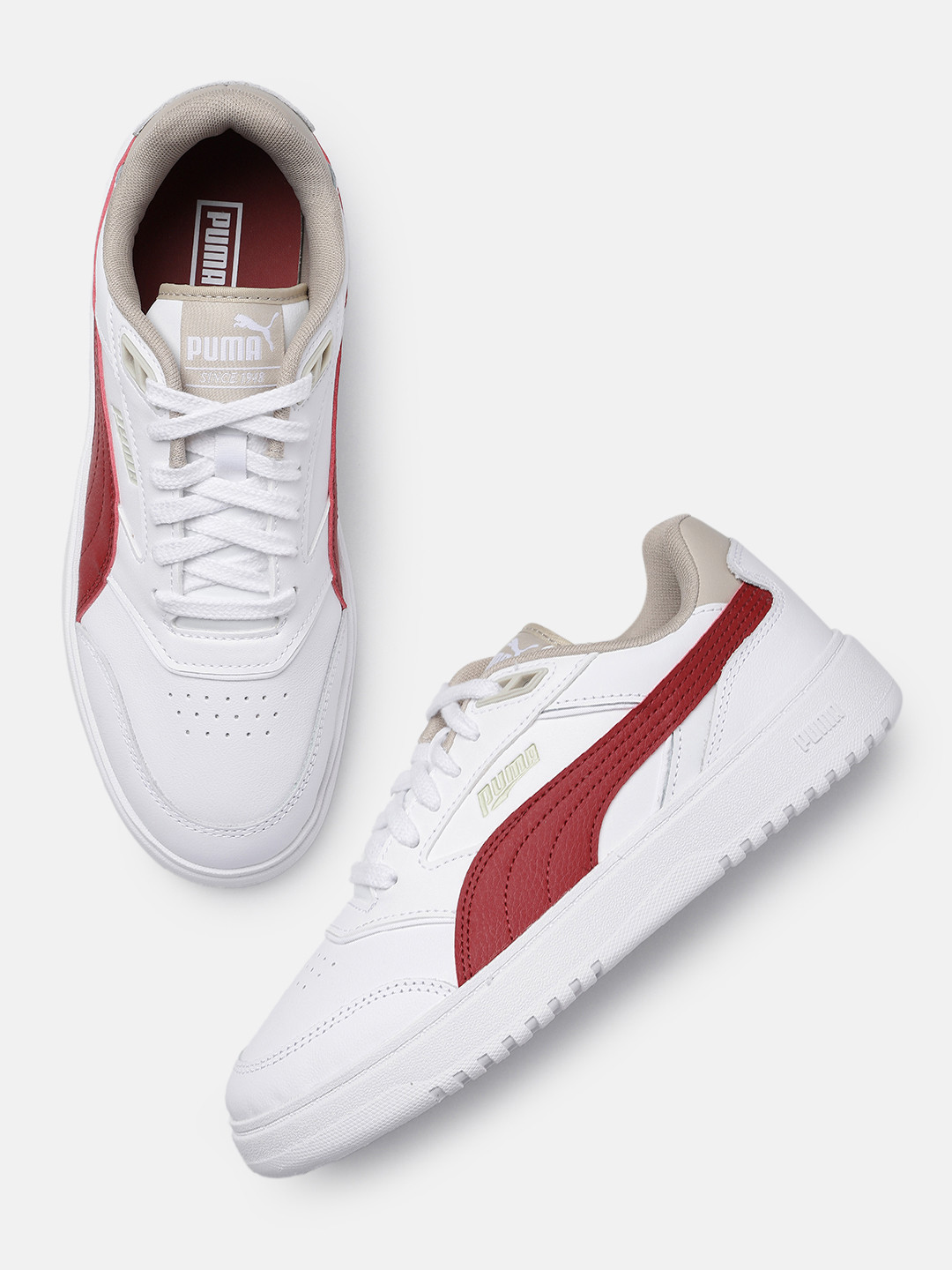 Puma Unisex PUMA Doublecourt Perforations Sneakers