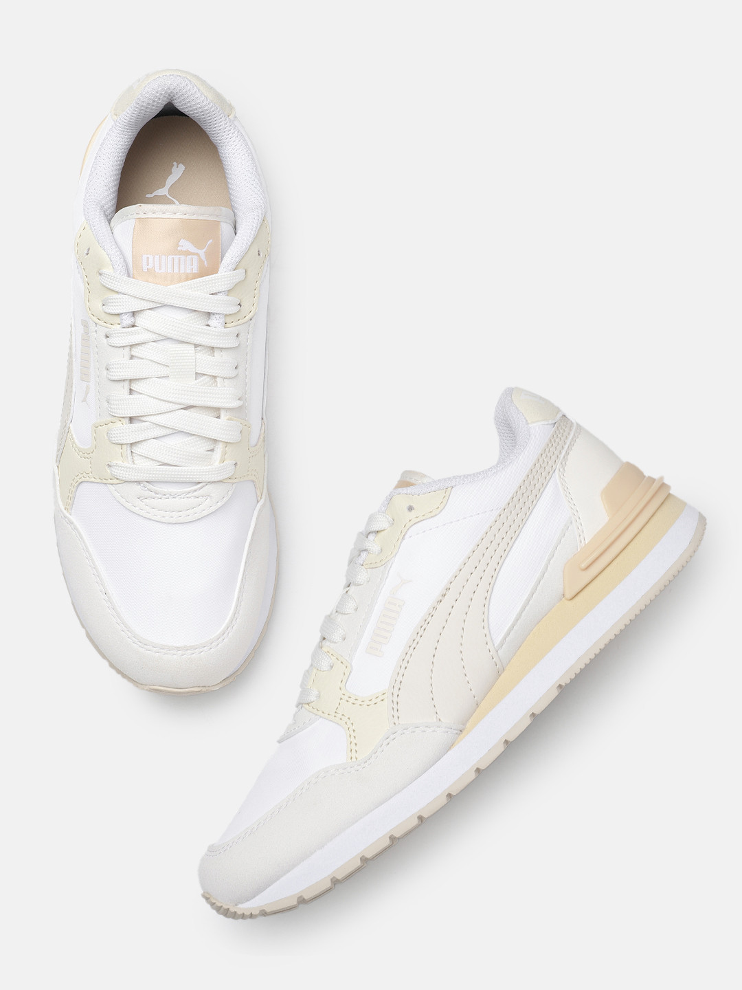 Puma Unisex ST Runner v4 Nylon Colourblocked Sneakers
