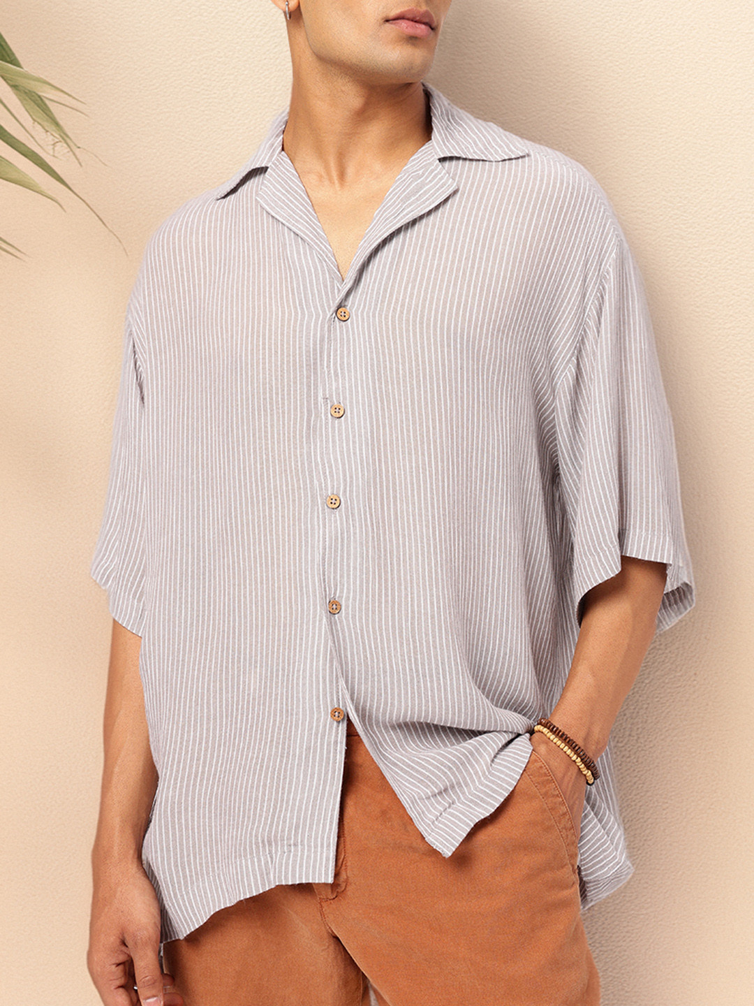 Kook N Keech Stripe Relaxed Shirt