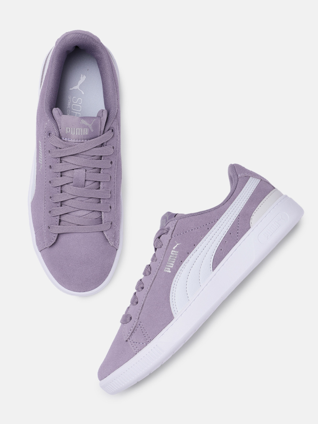 Puma Women Vikky V3 Suede Sneakers