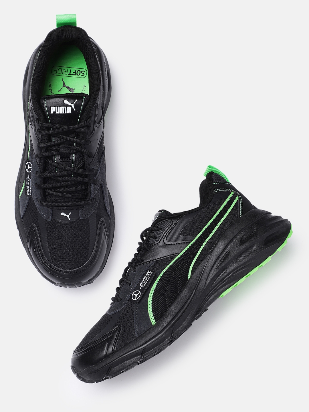 Buy PUMA Unisex Mercedes AMG Petronas F1 Hypnotic Sneakers Casual Shoes for Unisex 30035590 Myntra