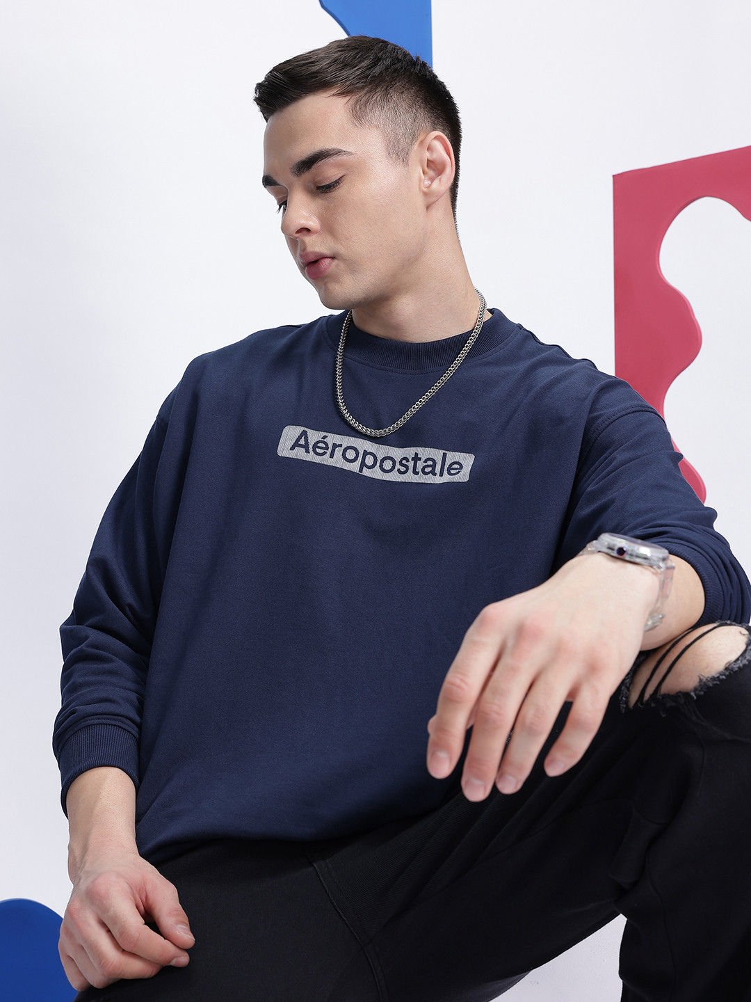 Aeropostale Printed Sweatshirt