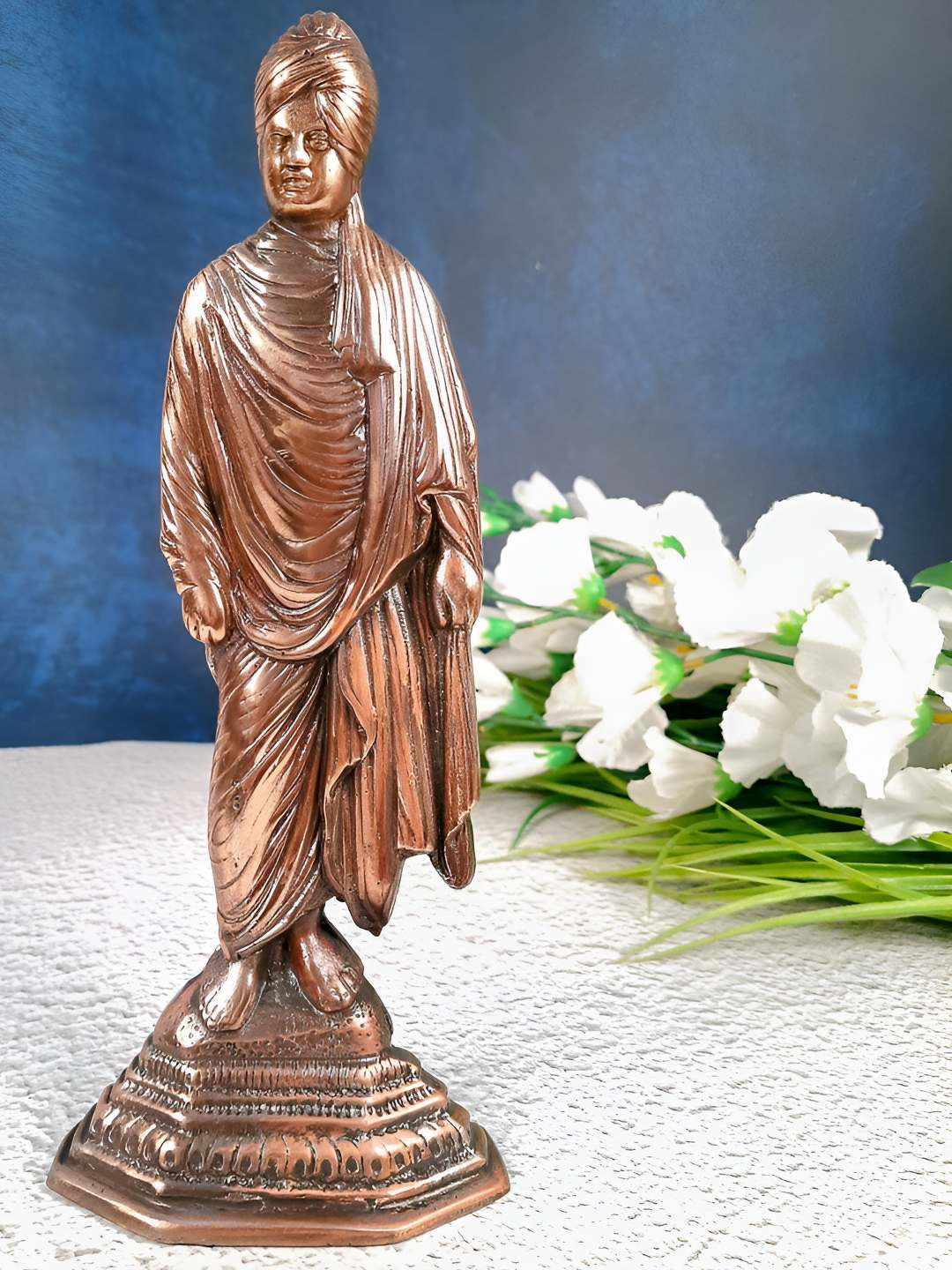 apka mart Copper Toned Figurine Showpiece