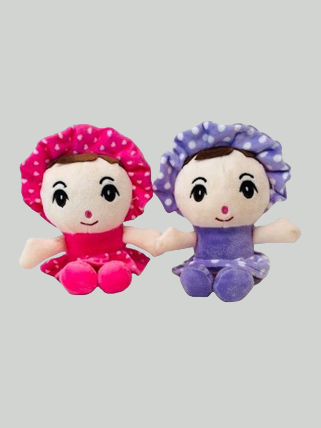 BAESD Set of 2 Microfibre Doll