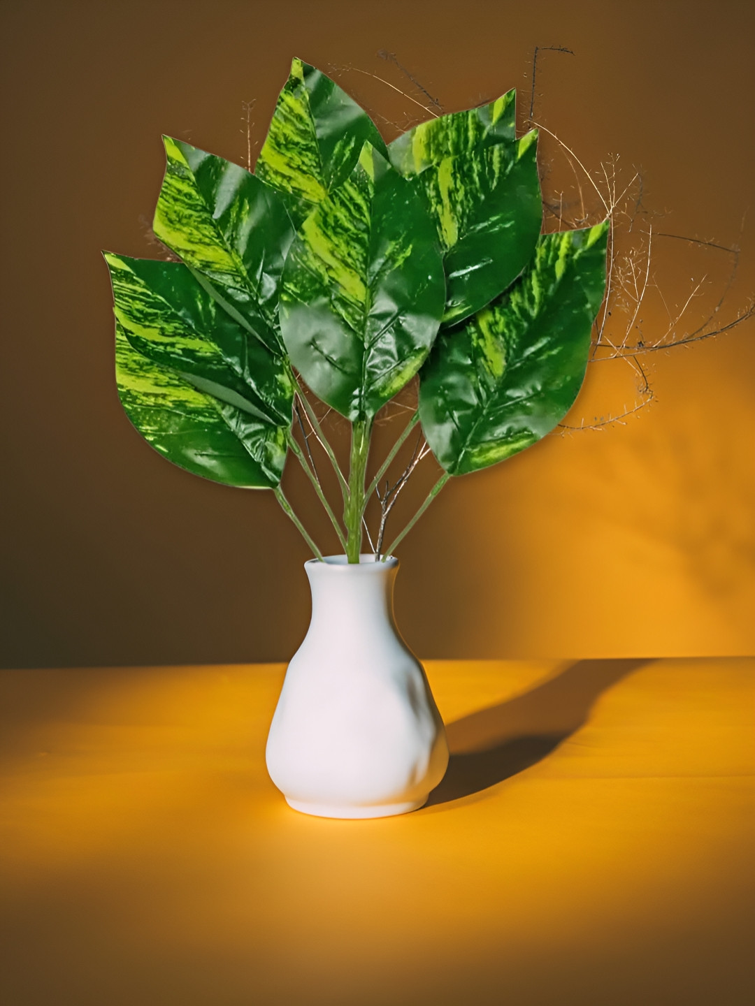 ARTSY Green & Yellow Maple Artificial Plant