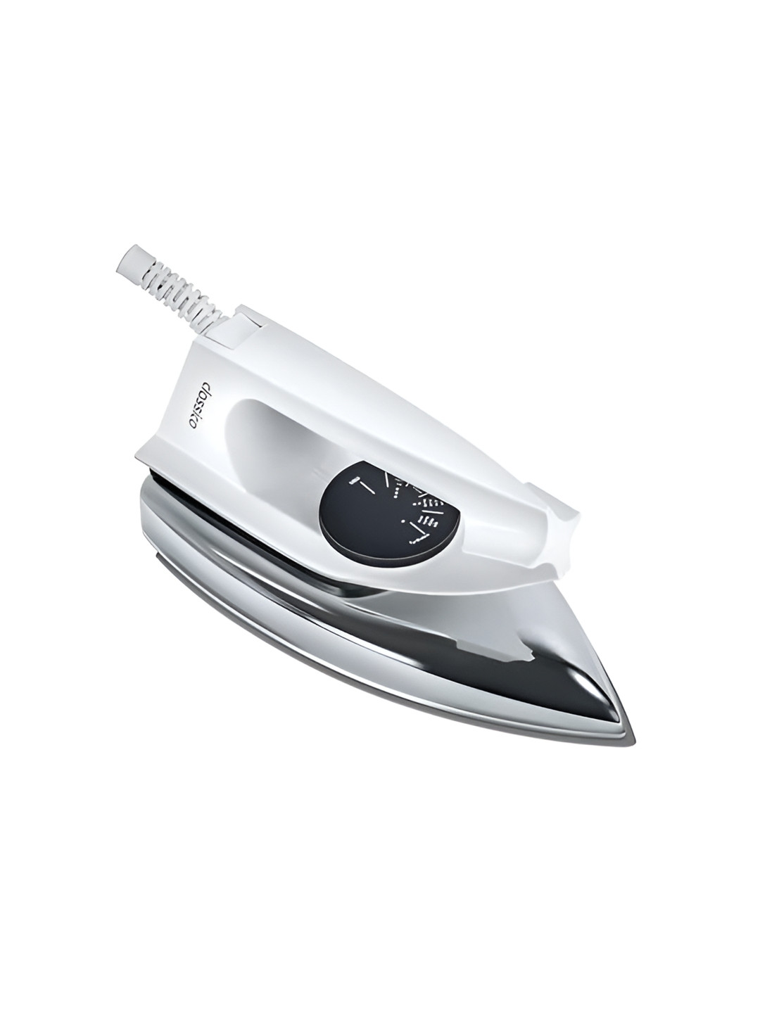 MAHARAJA WHITELINE Classico DI-111 White Plastic Temperature Control Dry Iron-1000W