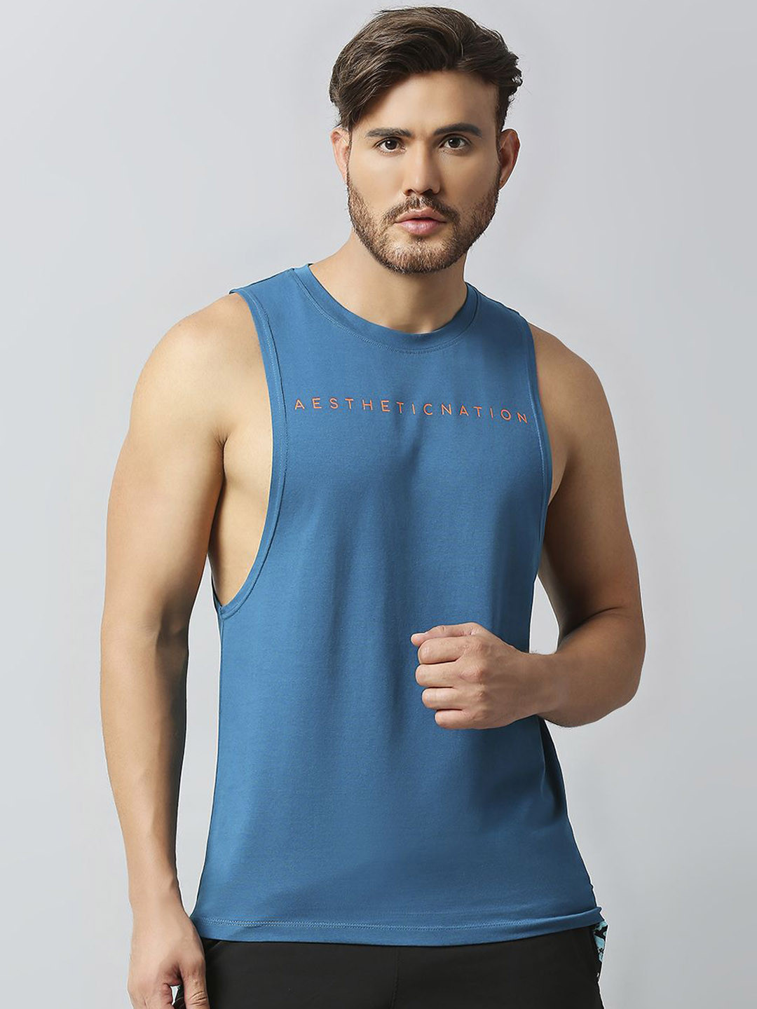AESTHETIC NATION Pure Cotton Innerwear Vests