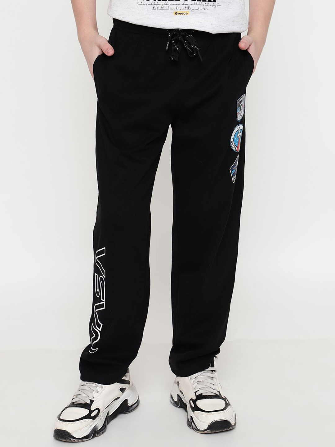 Octave Boys Cotton Ankle-Length Track Pants