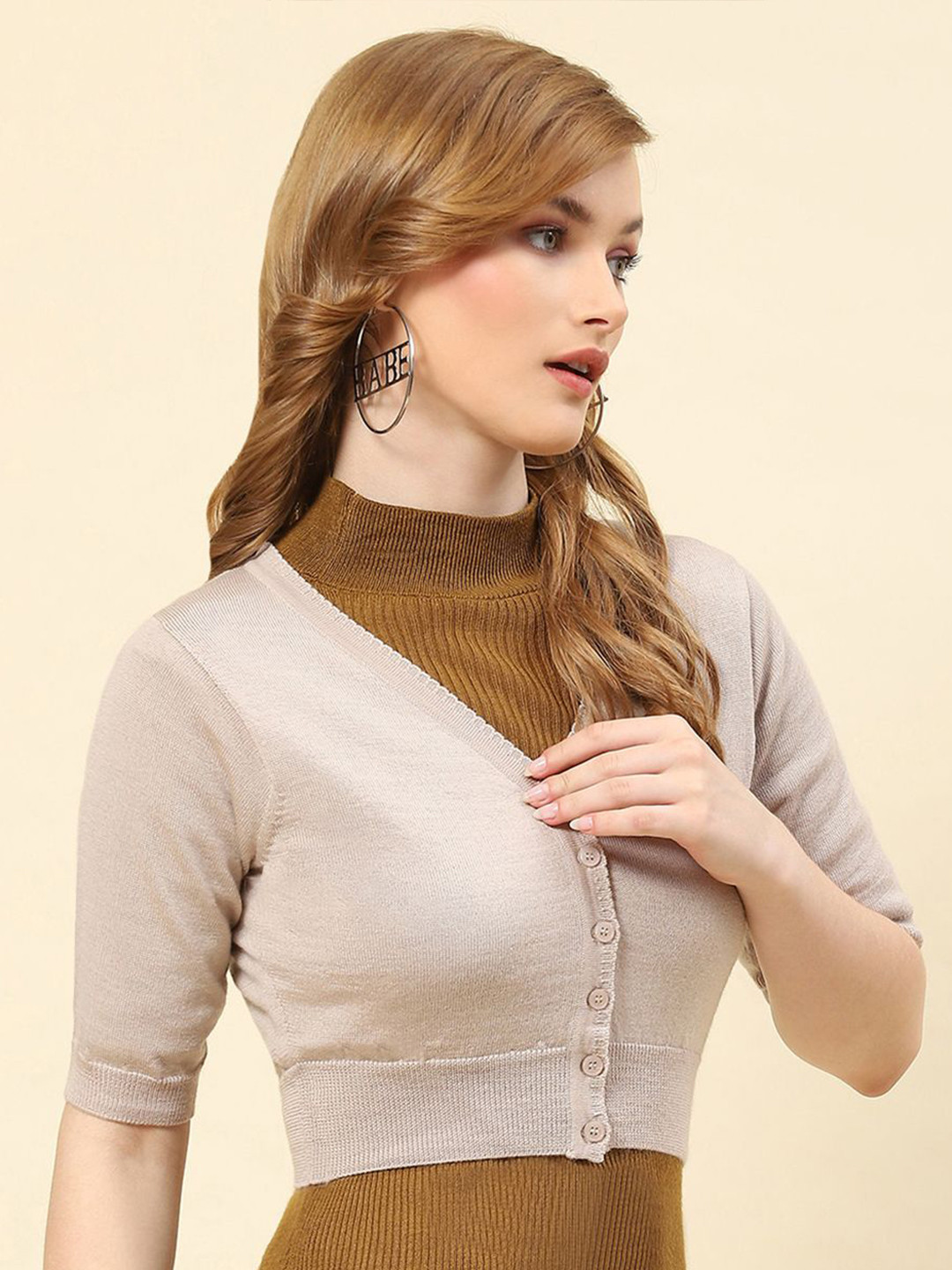 Monte Carlo Women Woollen Blousen Cardigan