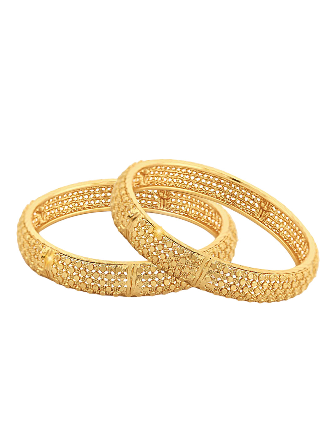 Vighnaharta Ethnic Gold Plated Jewellery Set