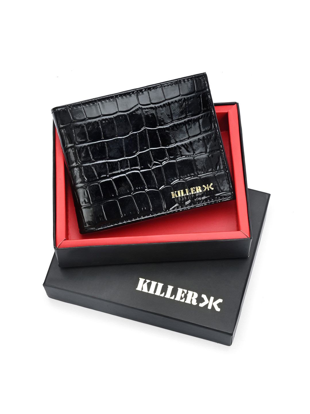 Killer Textured RFID Two Fold Wallet