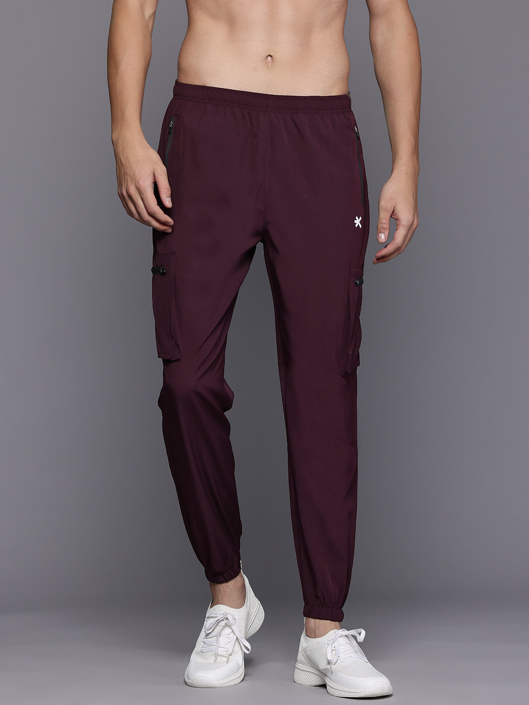 HRX by Hrithik Roshan Men Training Cargo-Style Joggers