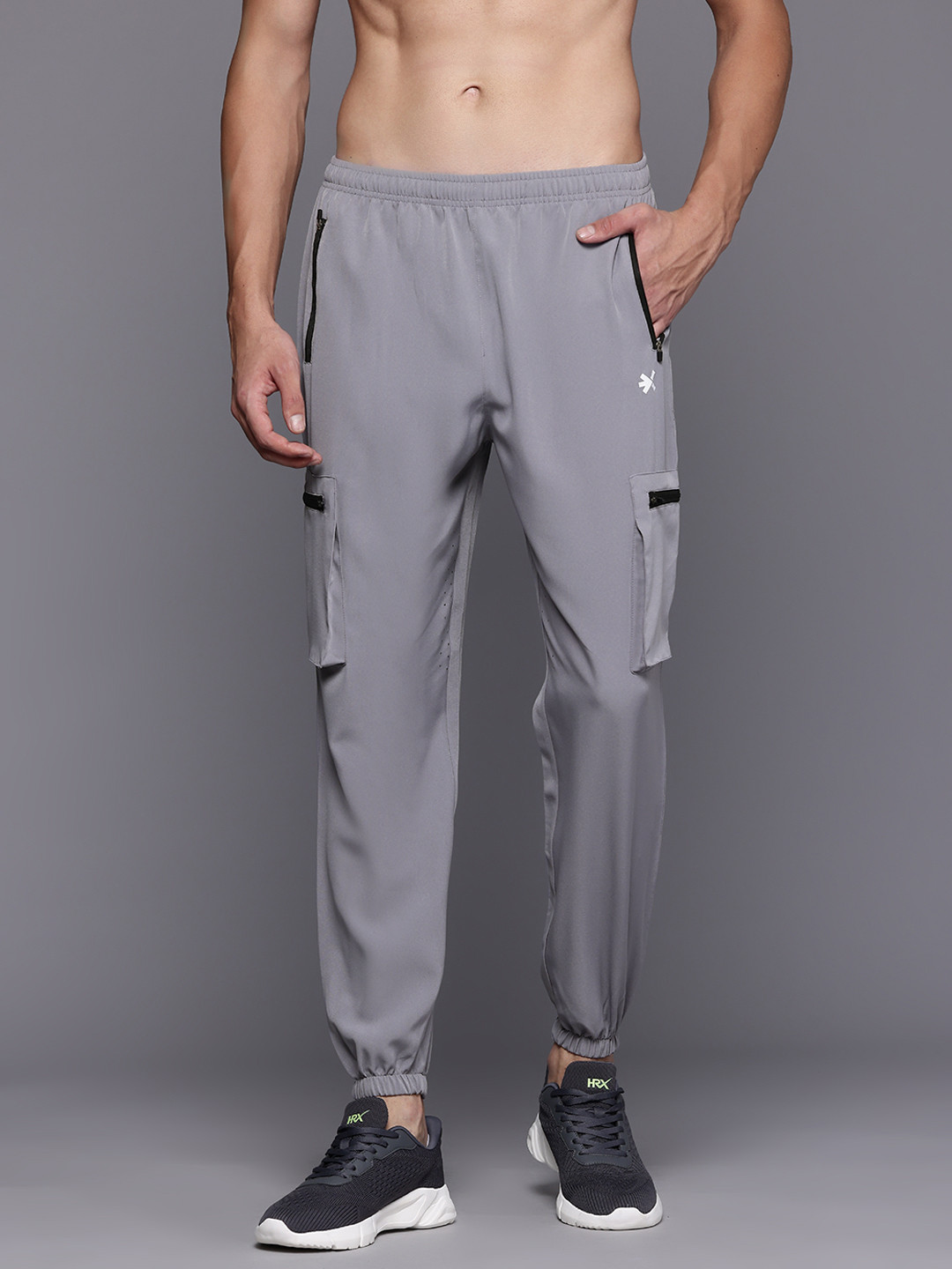 HRX by Hrithik Roshan Men Training Cargo-Style Joggers